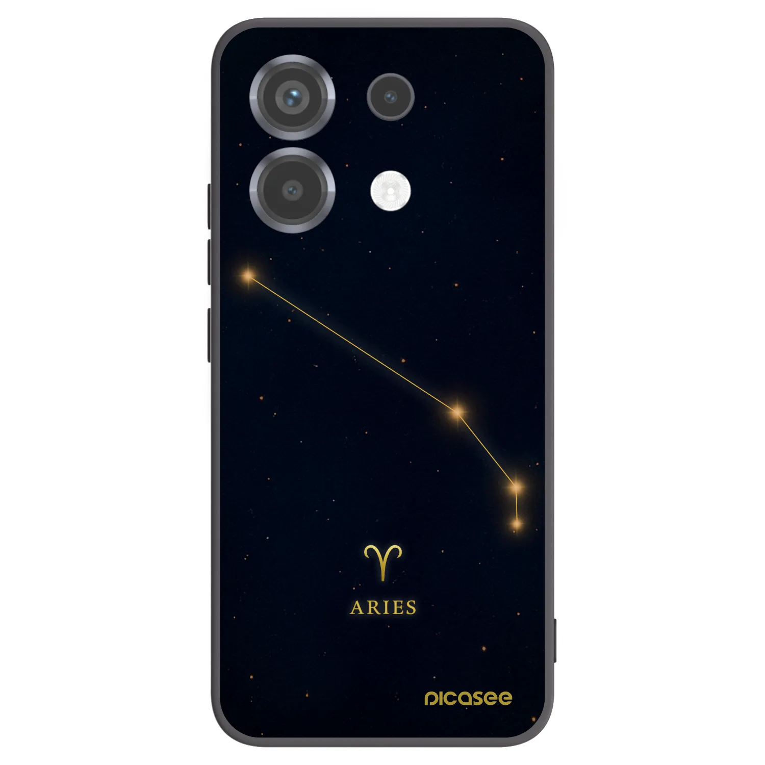 Picasee crna silikonska maskica za Xiaomi Poco X6 - ARIES