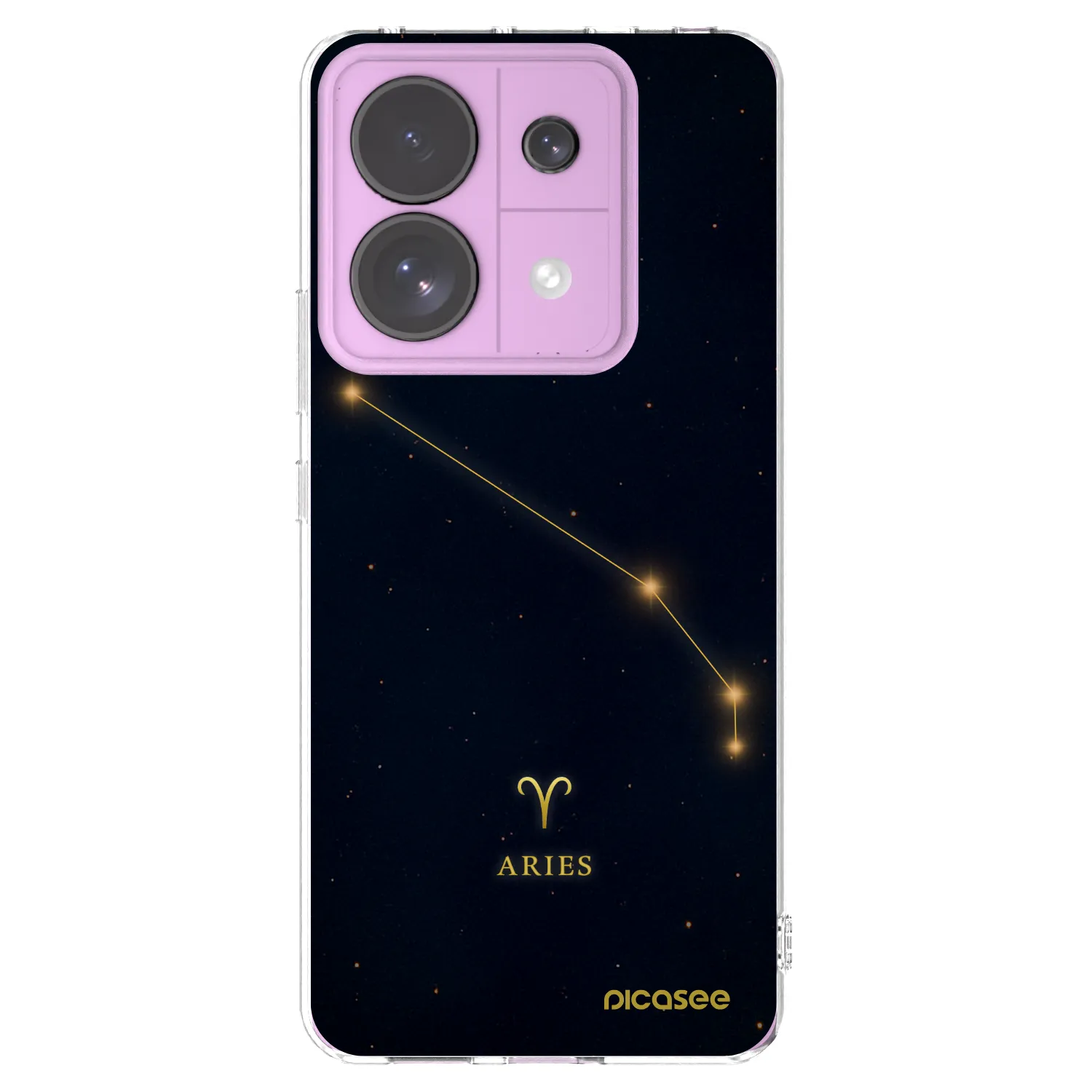 Picasee silikonska prozirna maskica za Xiaomi Redmi Note 13 Pro 5G - ARIES