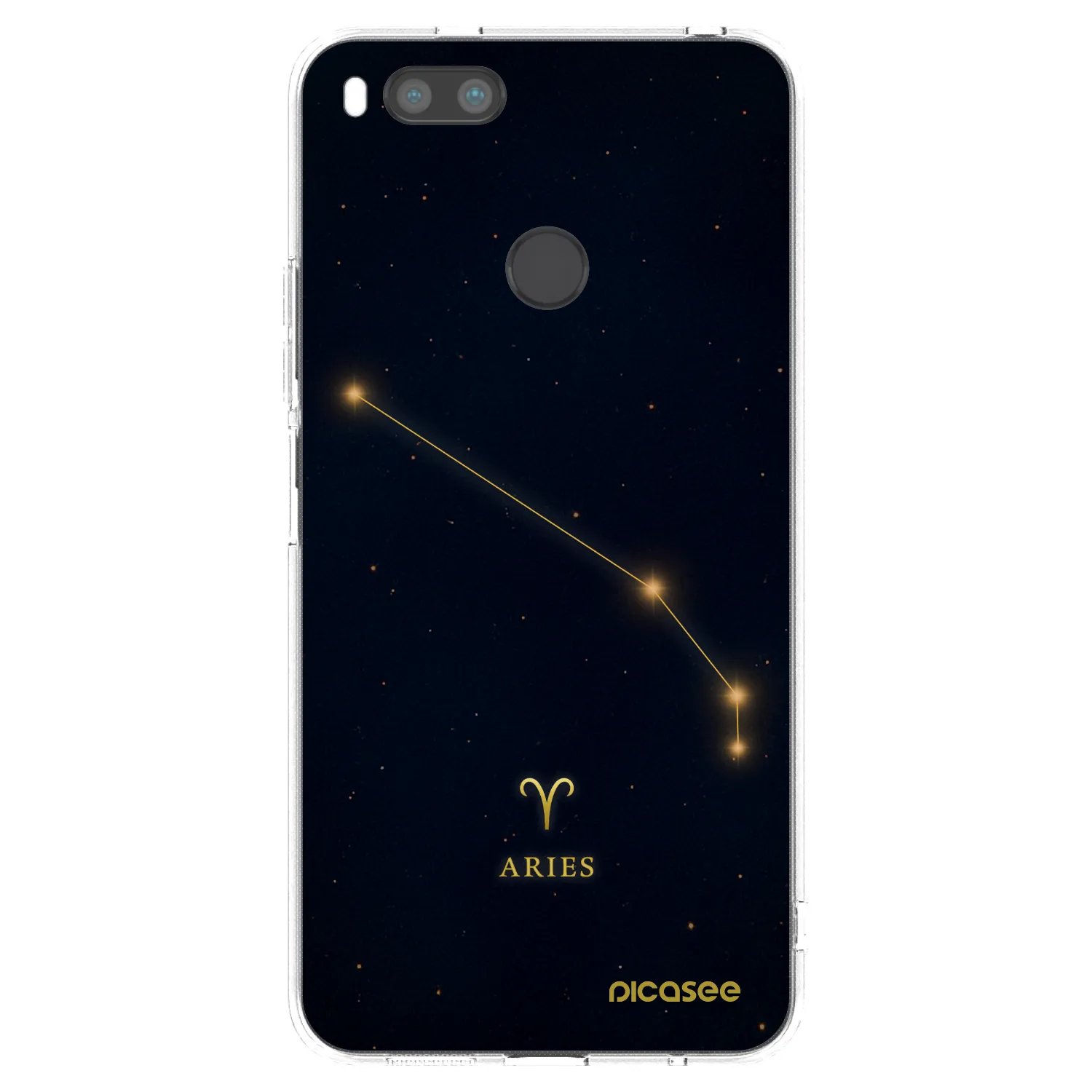 Picasee silikonska prozirna maskica za Xiaomi Mi A1 Global - ARIES