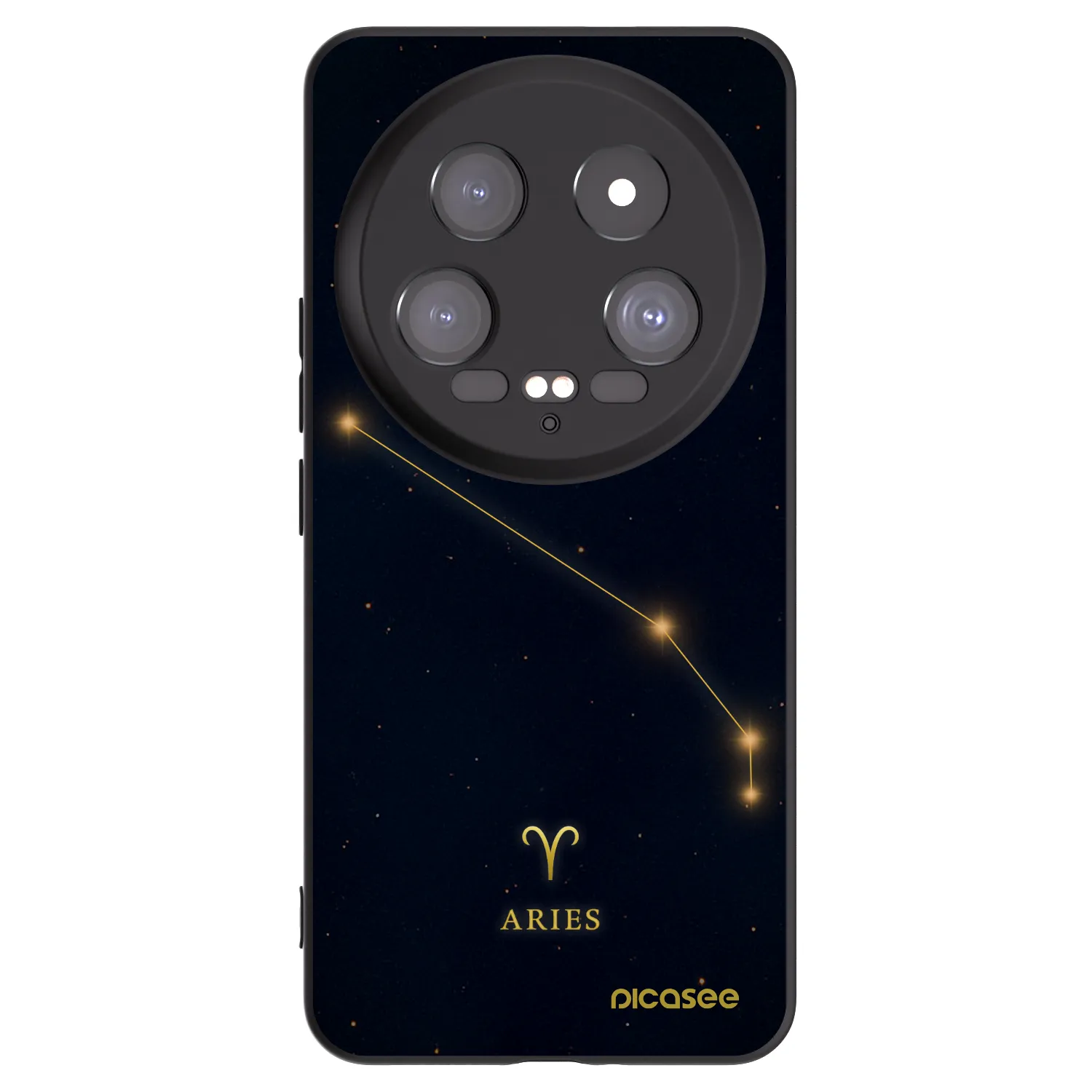 Picasee crna silikonska maskica za Xiaomi 14 Ultra - ARIES