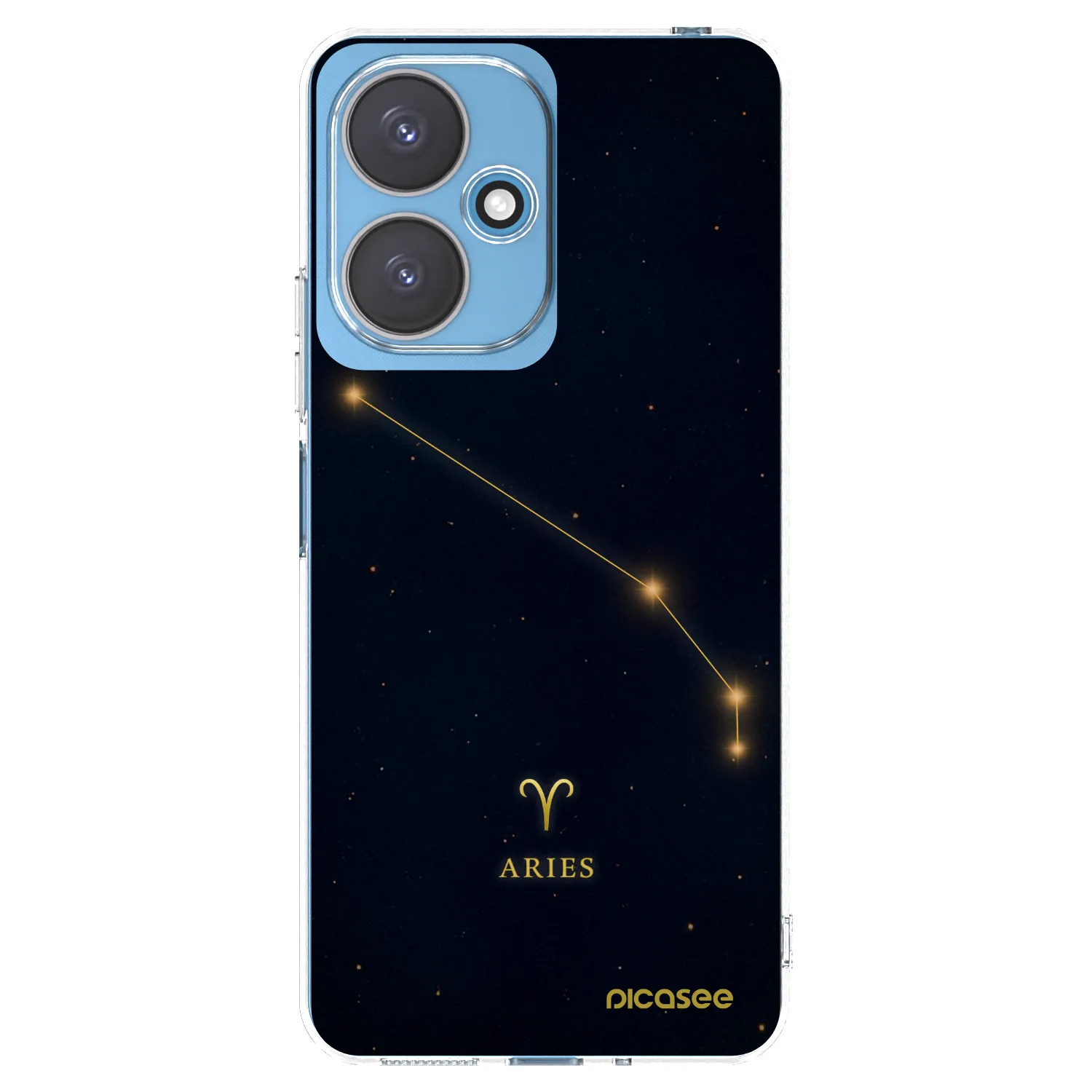 Picasee silikonska prozirna maskica za Xiaomi Redmi 13C 5G - ARIES