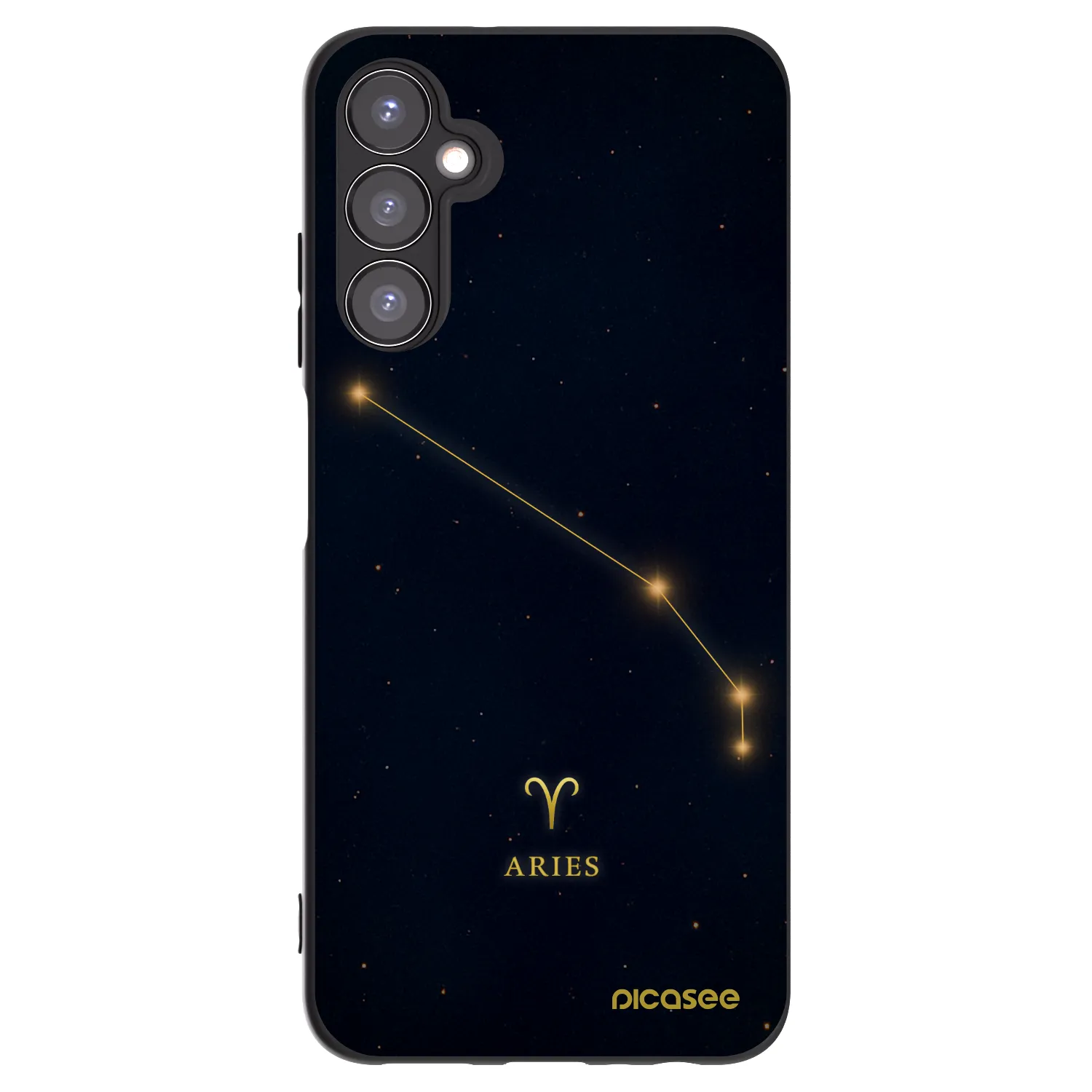 Picasee crna silikonska maskica za Samsung Galaxy A05s A057G - ARIES