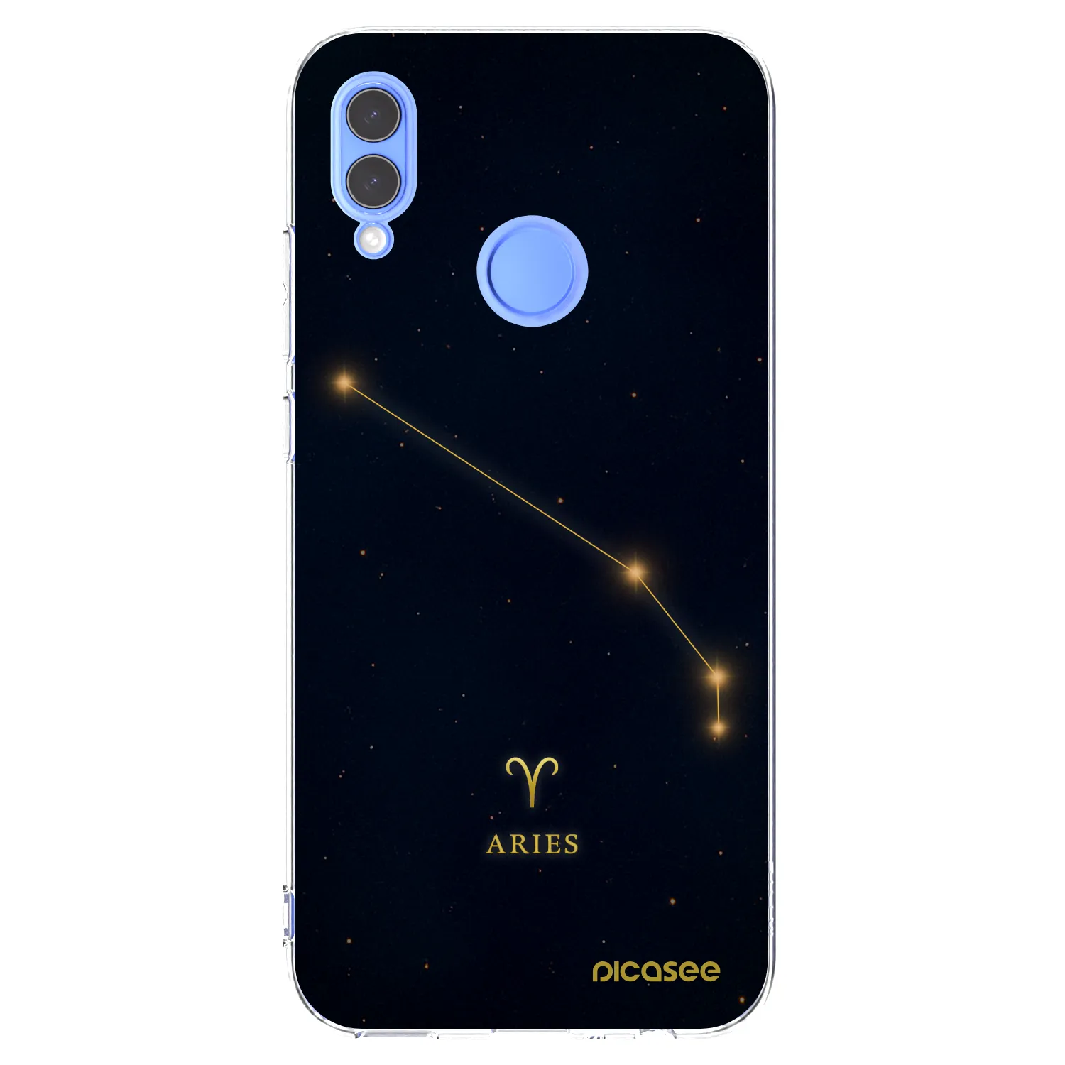 Picasee silikonska prozirna maskica za Honor 10 Lite - ARIES