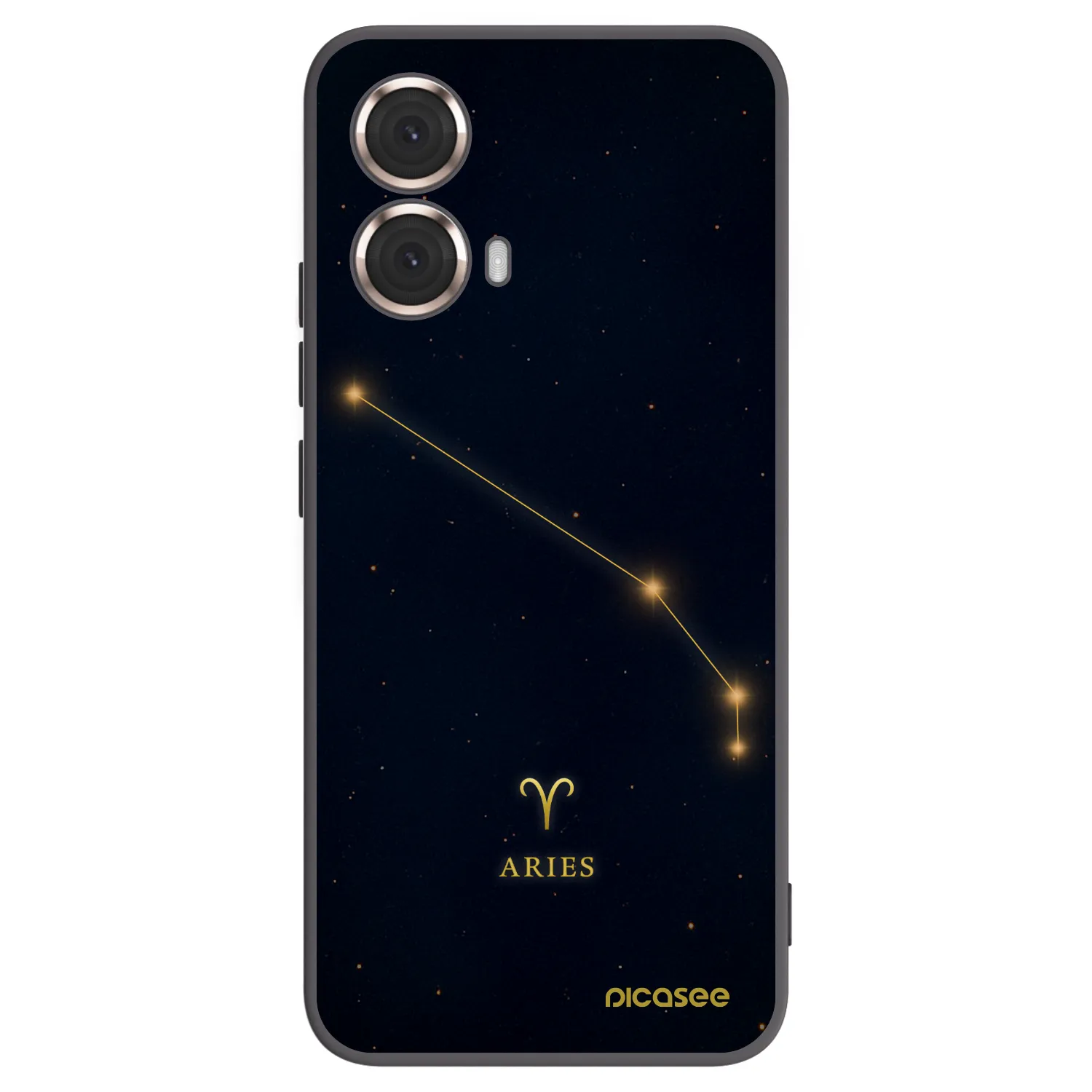 Picasee crna silikonska maskica za Motorola Moto G85 - ARIES