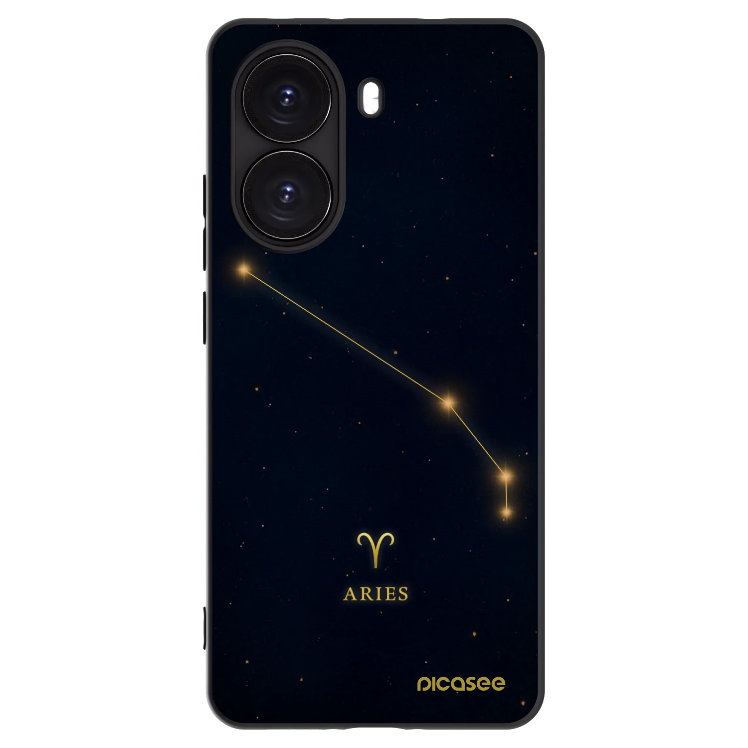 Picasee crna silikonska maskica za Xiaomi Poco X7 Pro 5G - ARIES