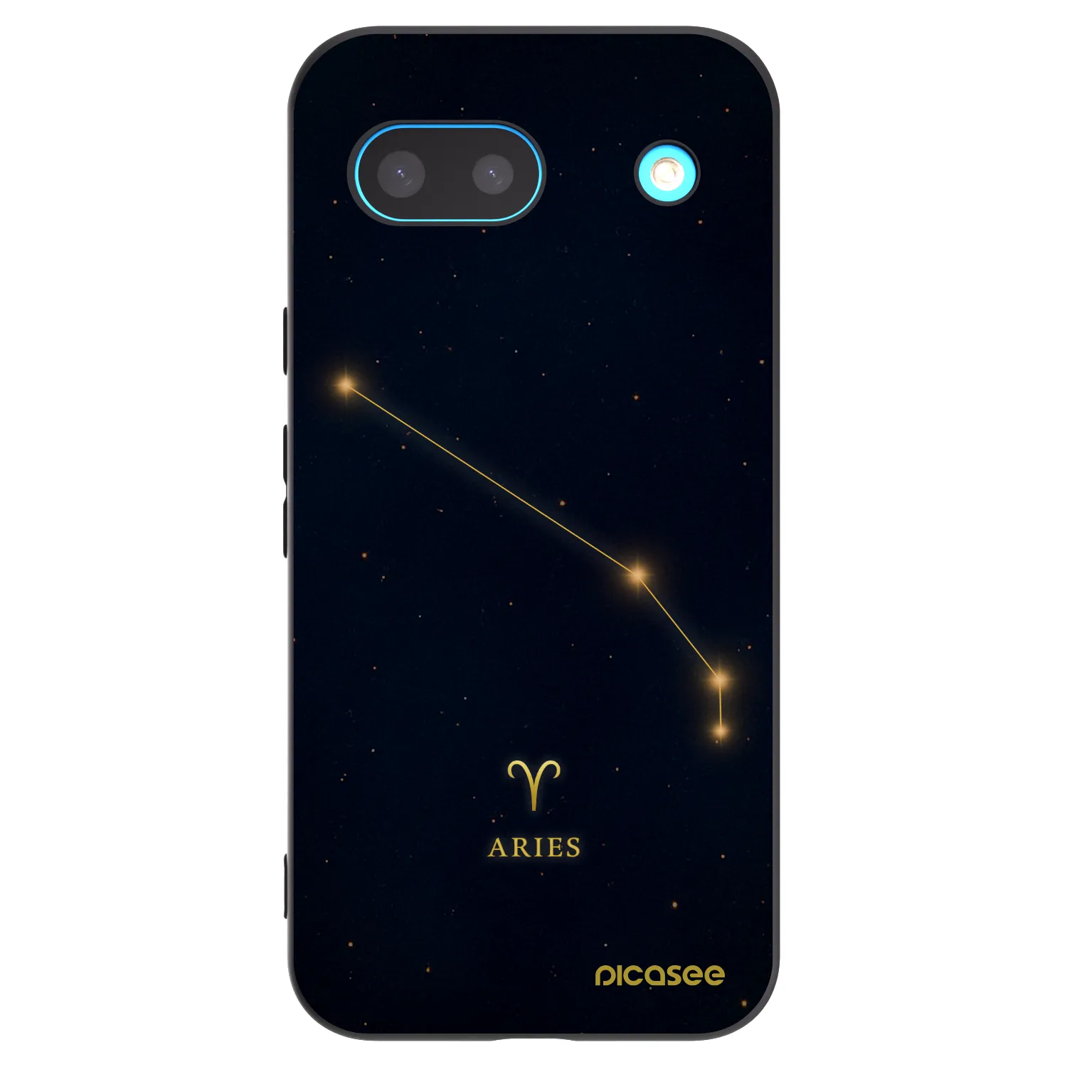 Picasee crna silikonska maskica za Google Pixel 8 - ARIES