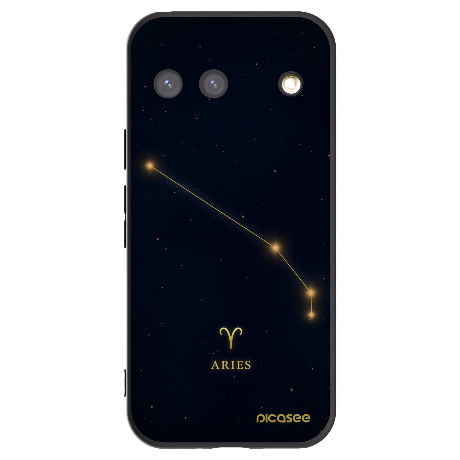 Picasee crna silikonska maskica za Google Pixel 9 - ARIES