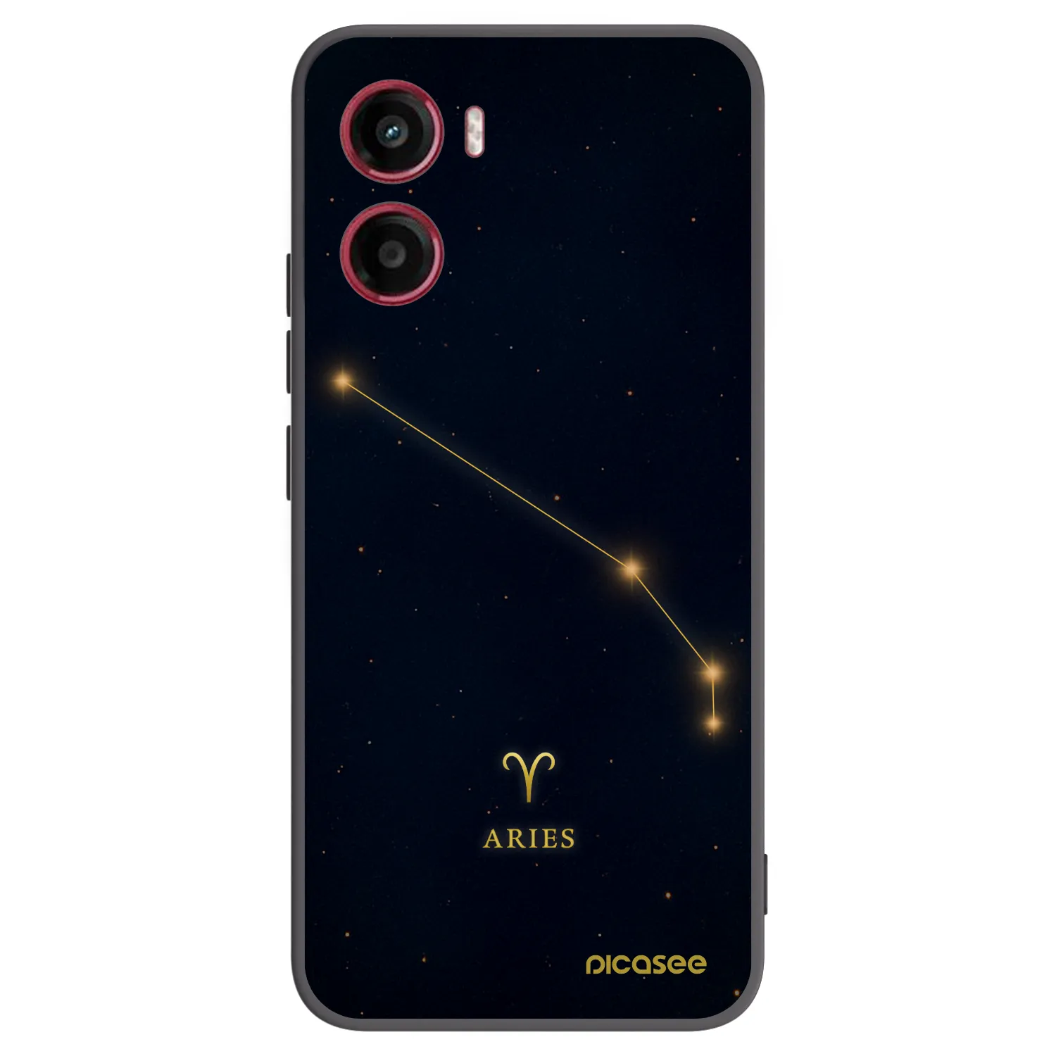Picasee crna silikonska maskica za Motorola Moto G05 - ARIES