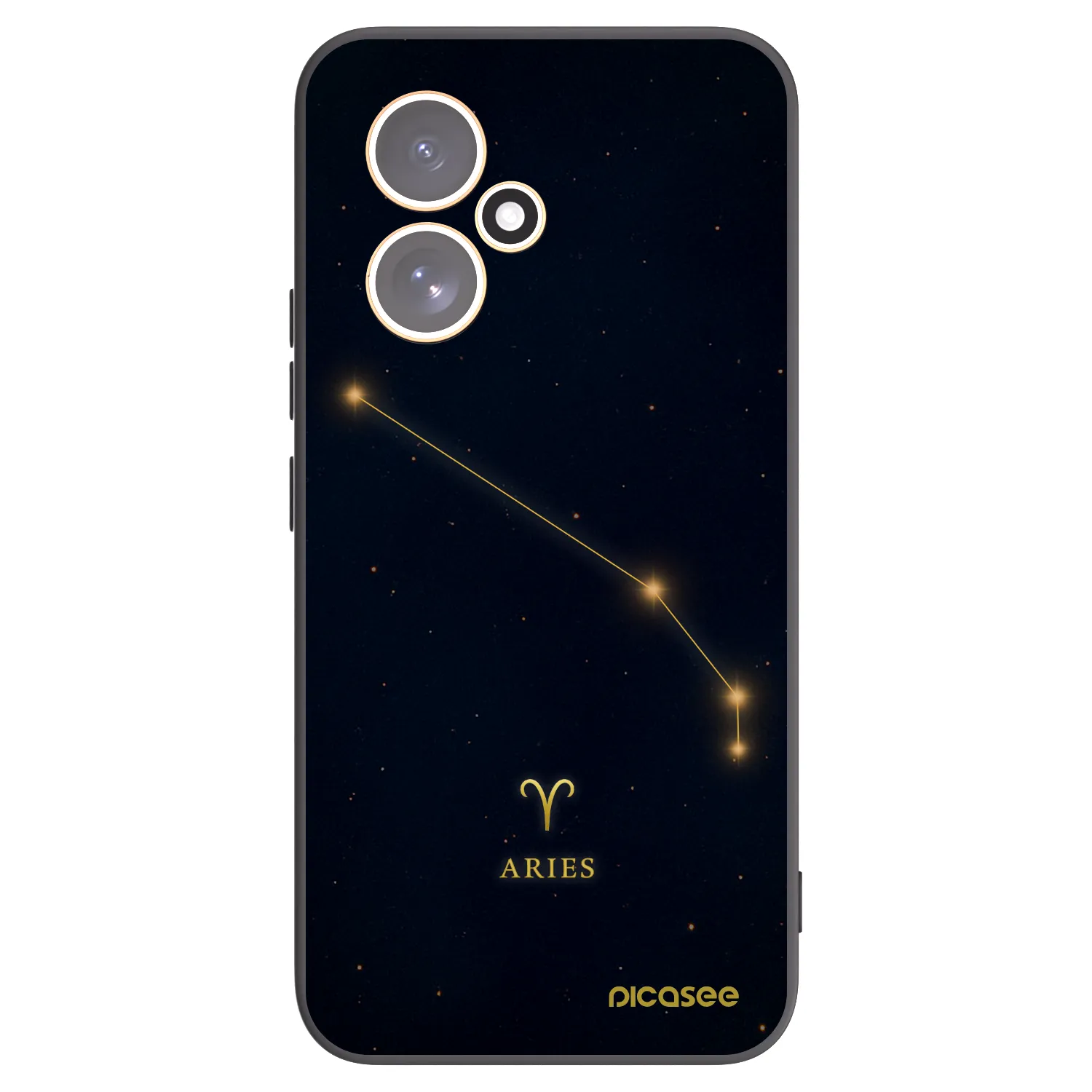 Picasee crna silikonska maskica za Honor 400 5G - ARIES