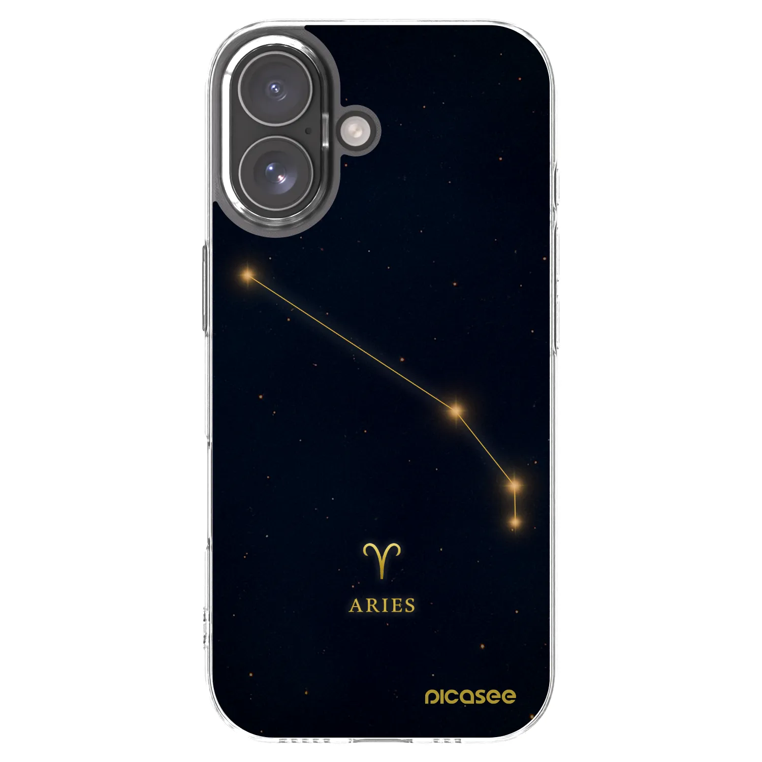 Picasee silikonska prozirna maskica za Apple iPhone 17 - ARIES