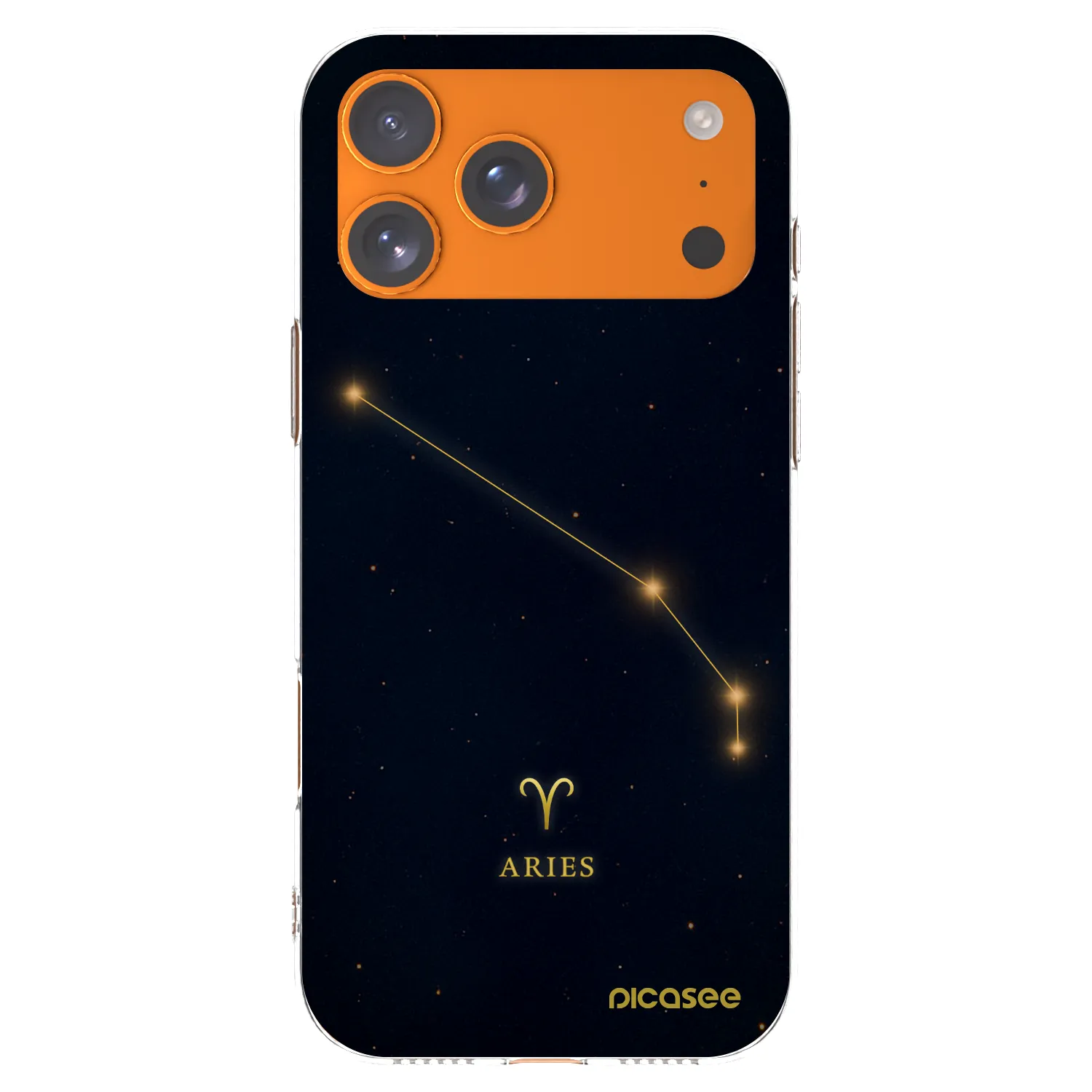 Picasee silikonska prozirna maskica za Apple iPhone 17 Pro Max - ARIES