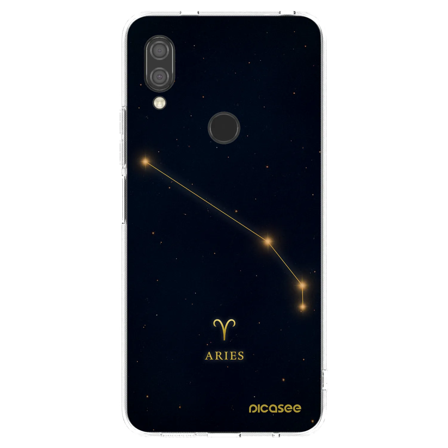 Picasee silikonska prozirna maskica za Xiaomi Redmi 7 - ARIES