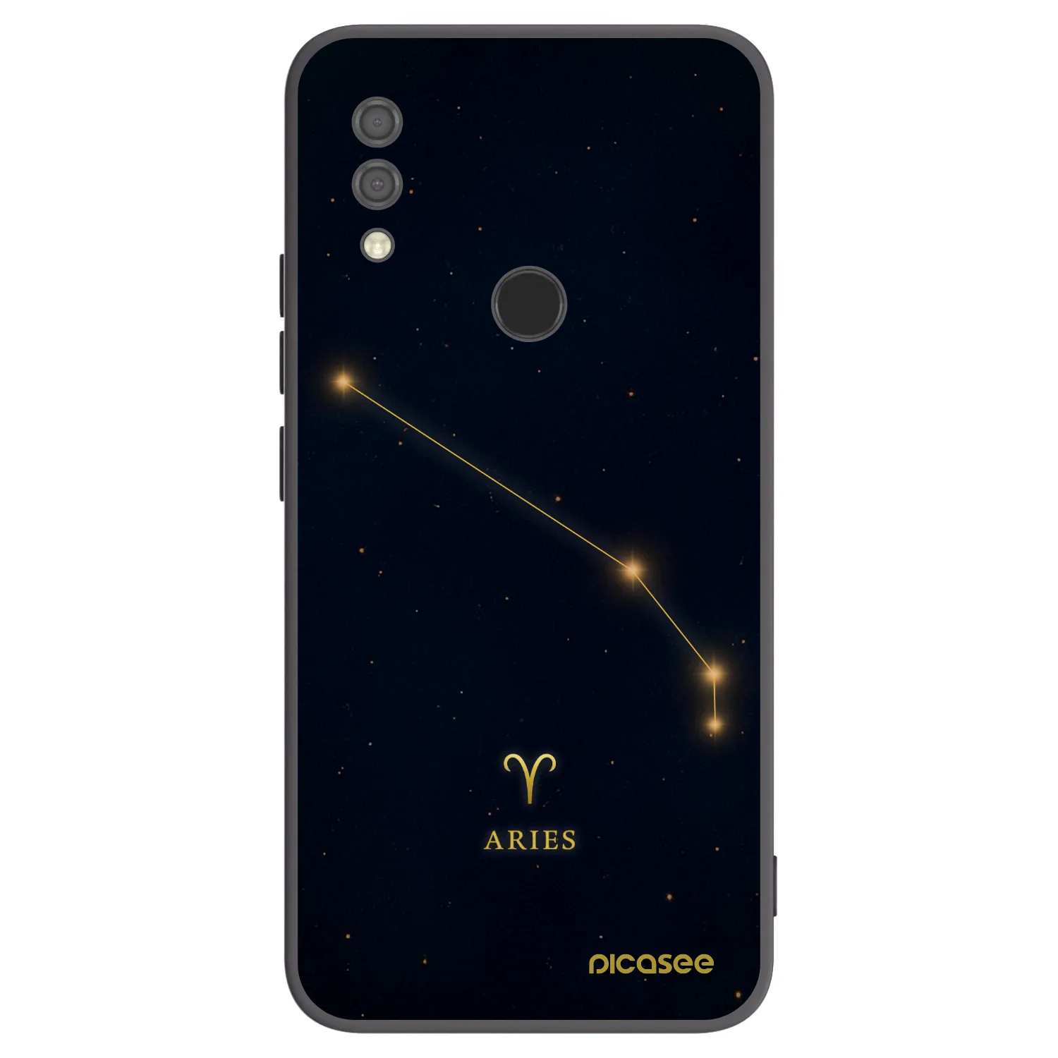 Picasee crna silikonska maskica za Xiaomi Redmi 7 - ARIES