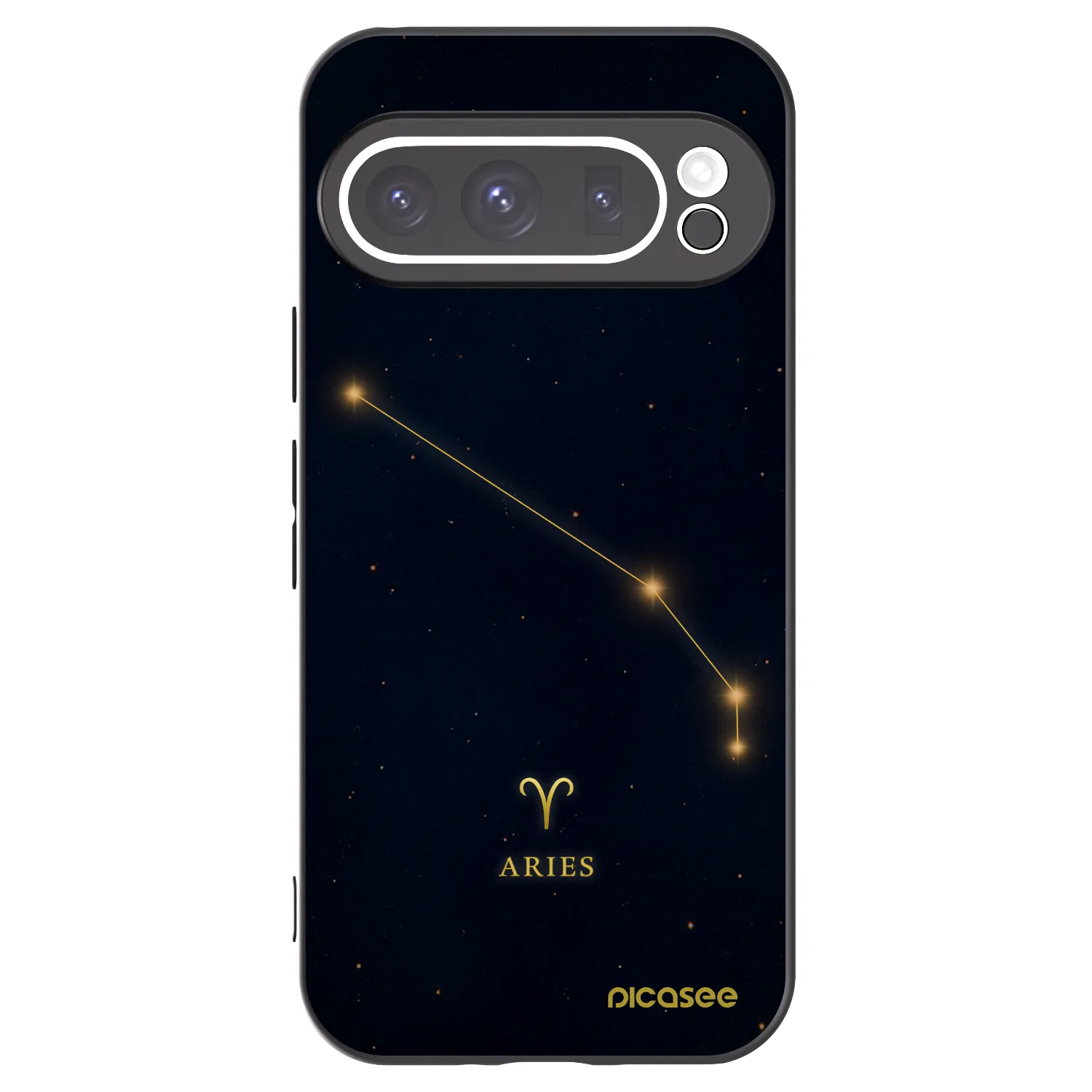 Picasee crna silikonska maskica za Google Pixel 9 Pro XL - ARIES