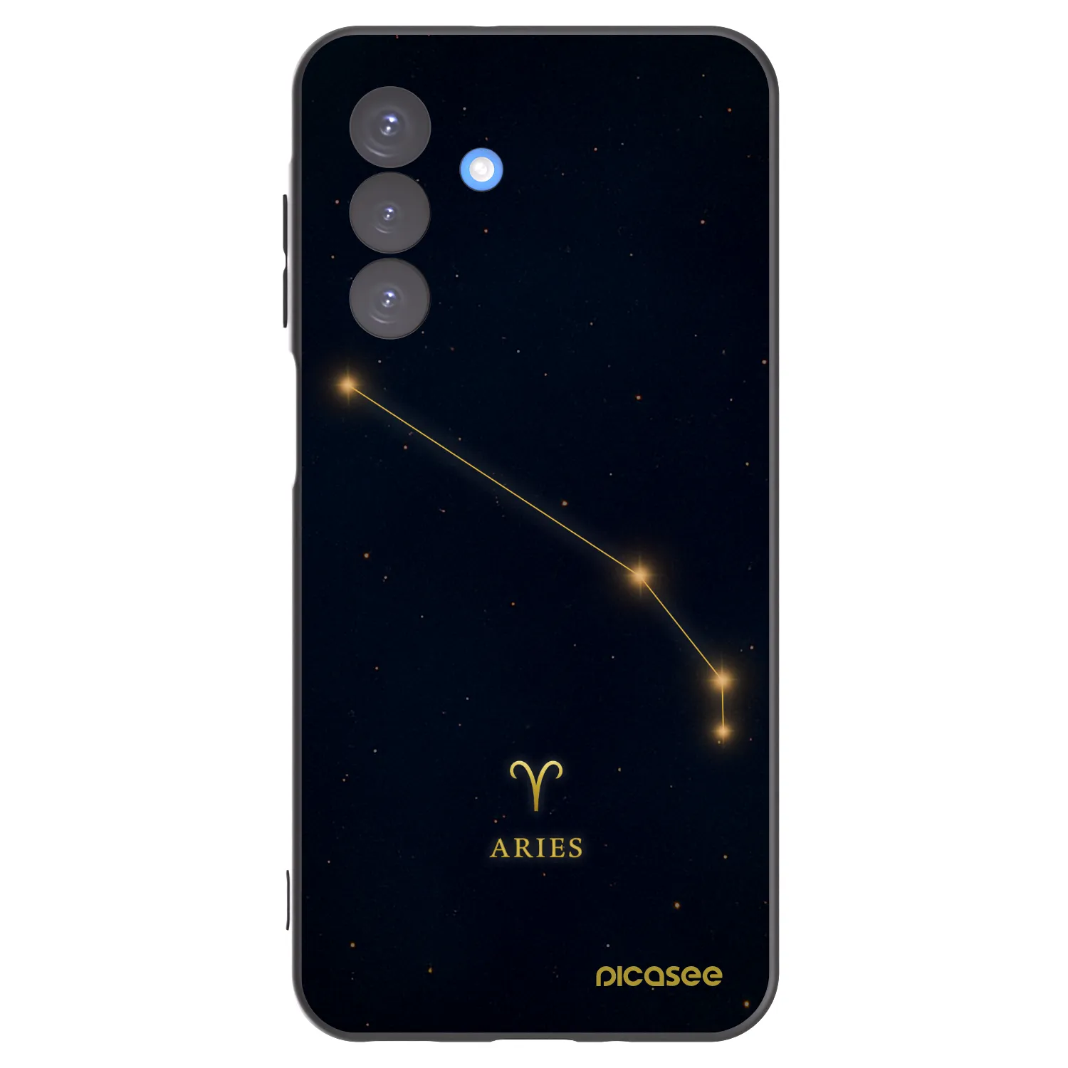 Picasee crna silikonska maskica za Samsung Galaxy A17 5G - ARIES