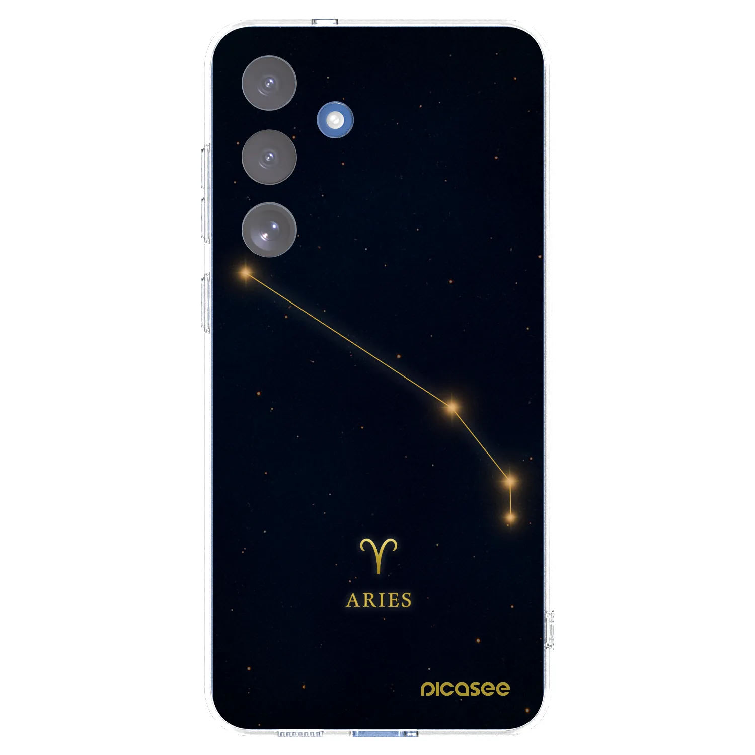 Picasee silikonska prozirna maskica za Samsung Galaxy S25 FE 5G - ARIES