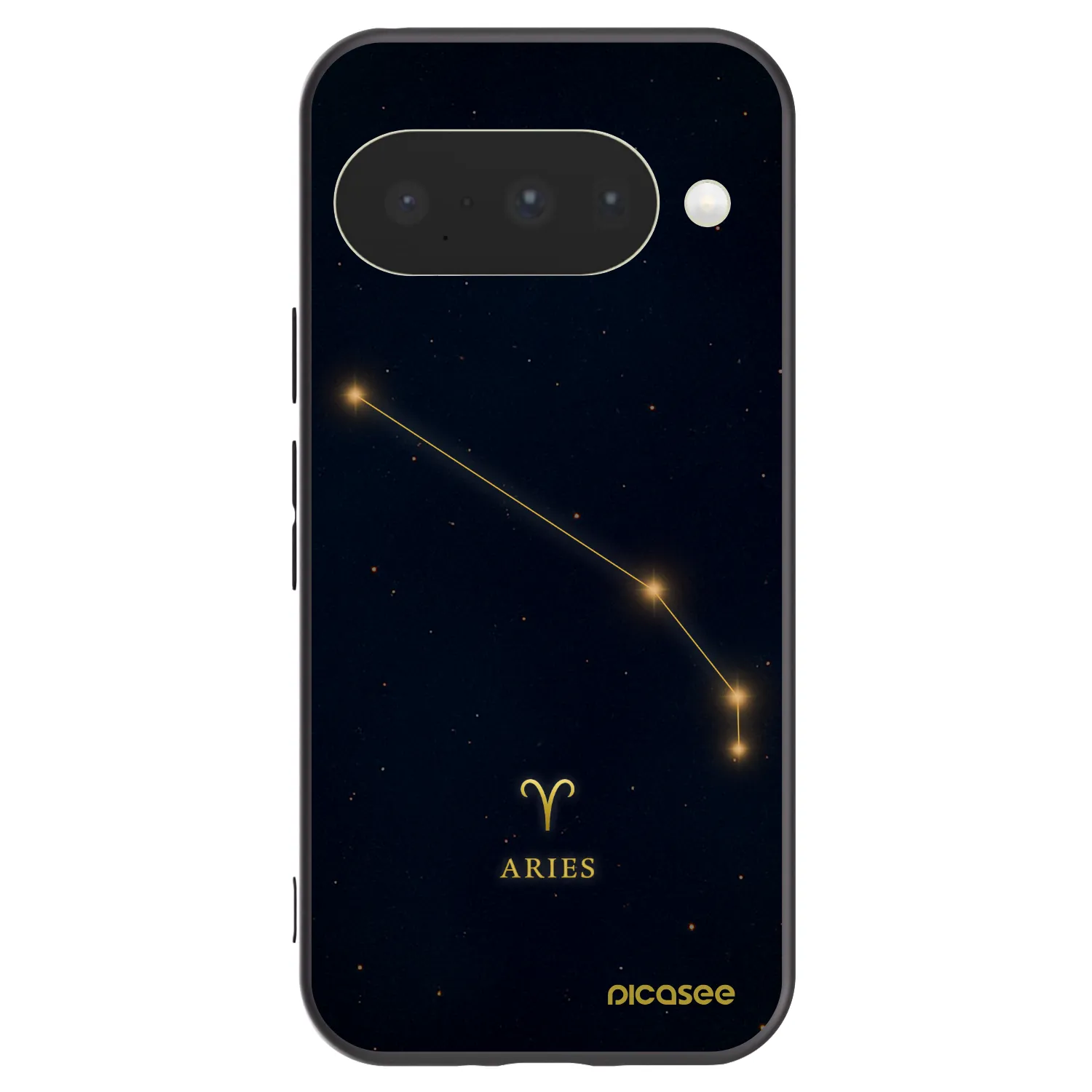 Picasee crna silikonska maskica za Google Pixel 10 - ARIES