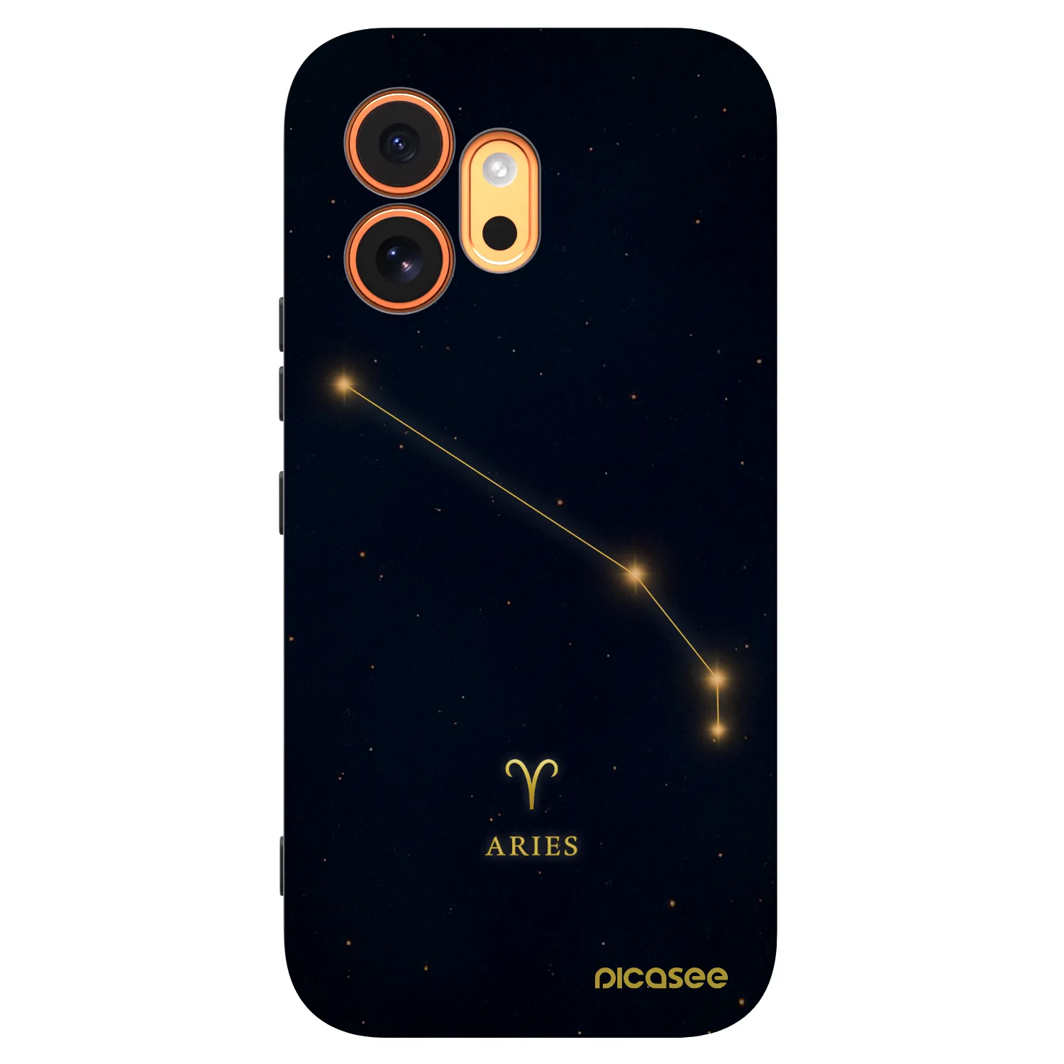 Picasee crna silikonska maskica za Honor 600 - ARIES