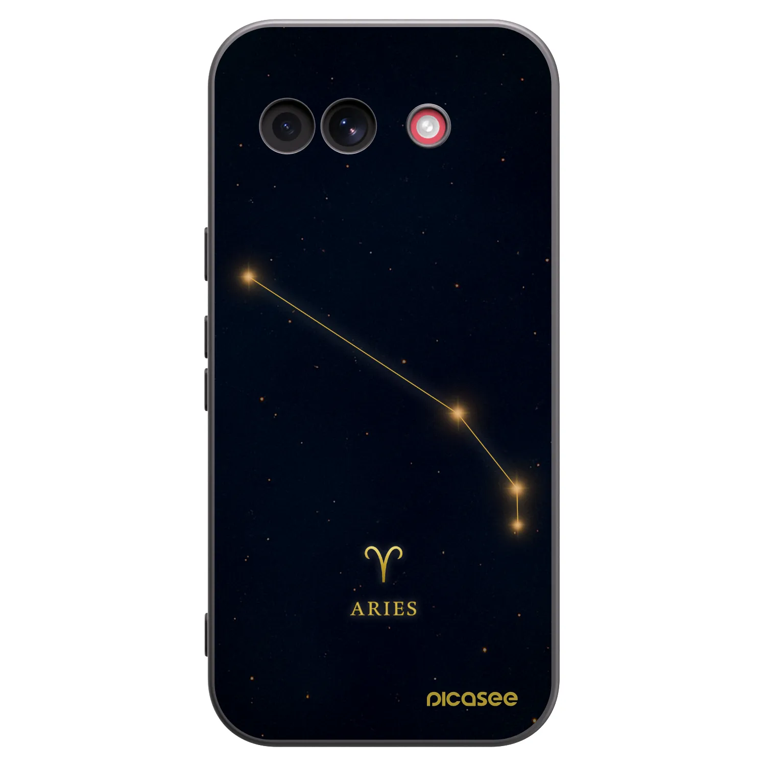 Picasee crna silikonska maskica za Google Pixel 10a - ARIES