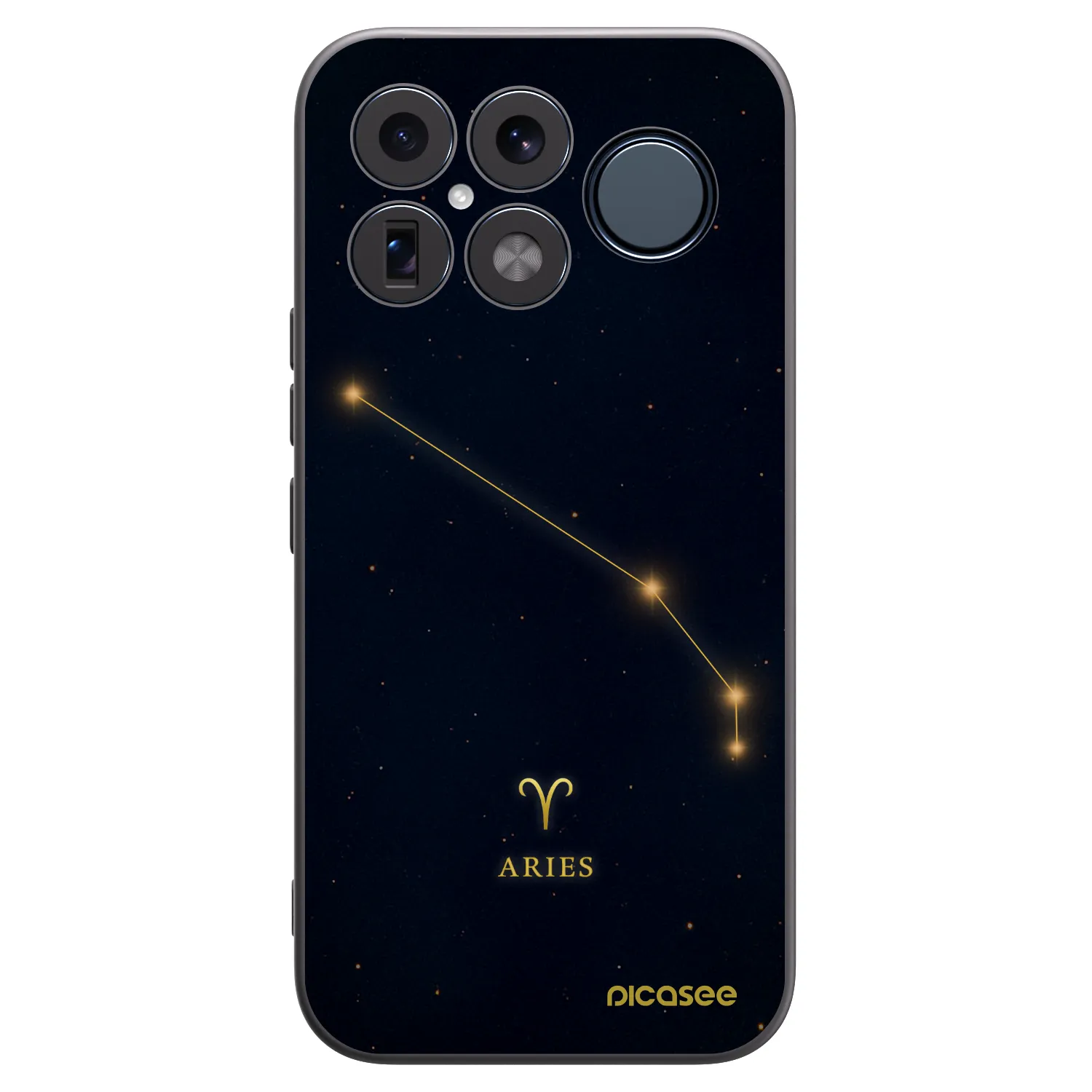Picasee crna silikonska maskica za Xiaomi Poco F8 Ultra - ARIES