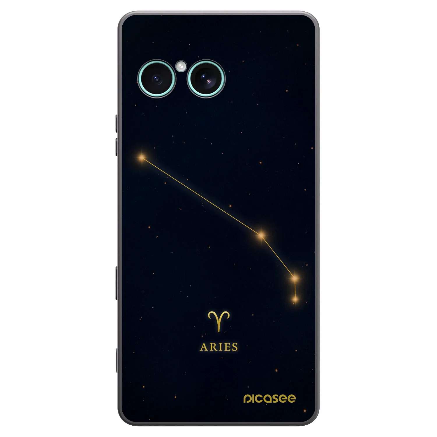 Picasee crna silikonska maskica za Sony Xperia 10 VII - ARIES