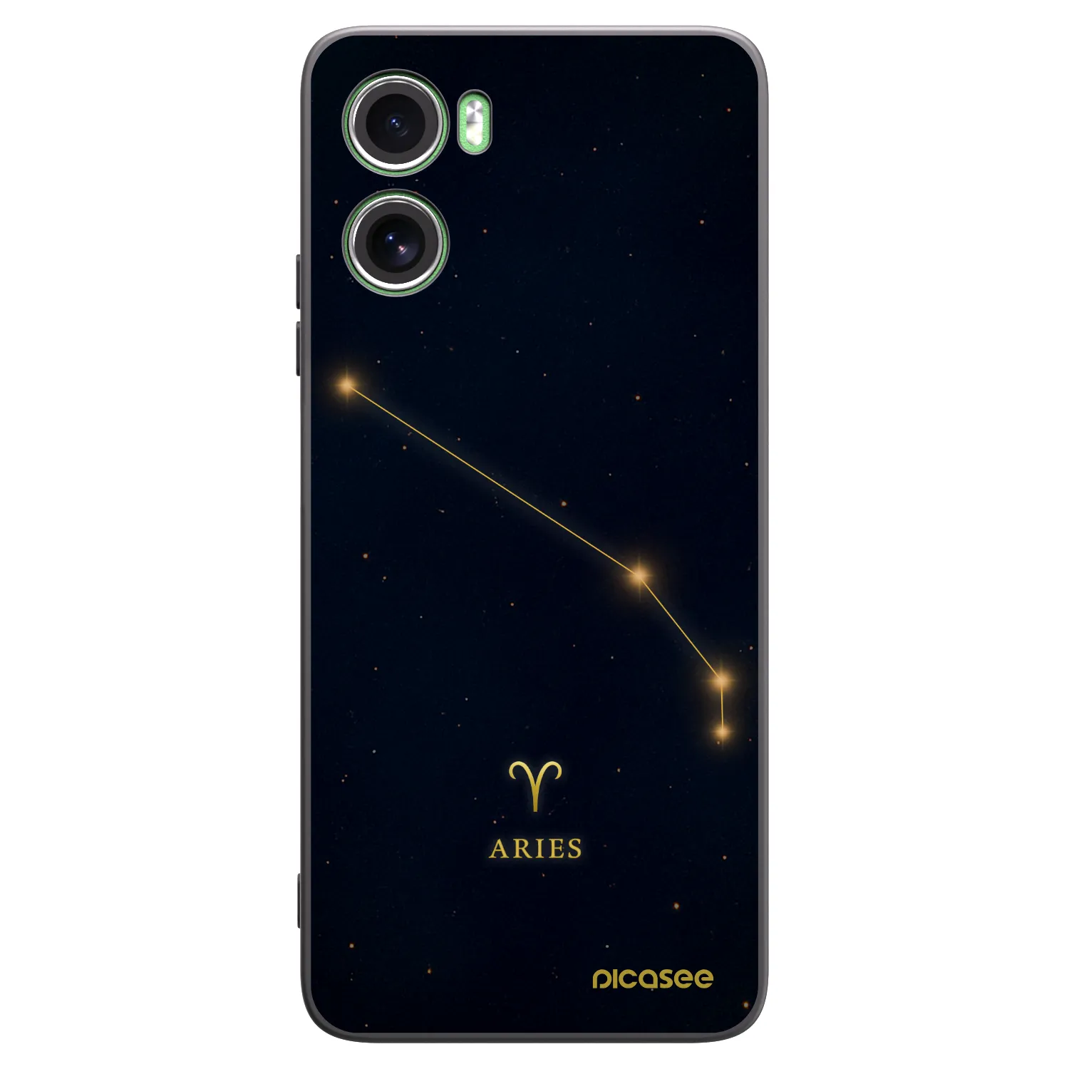 Picasee crna silikonska maskica za Motorola Moto G06 - ARIES