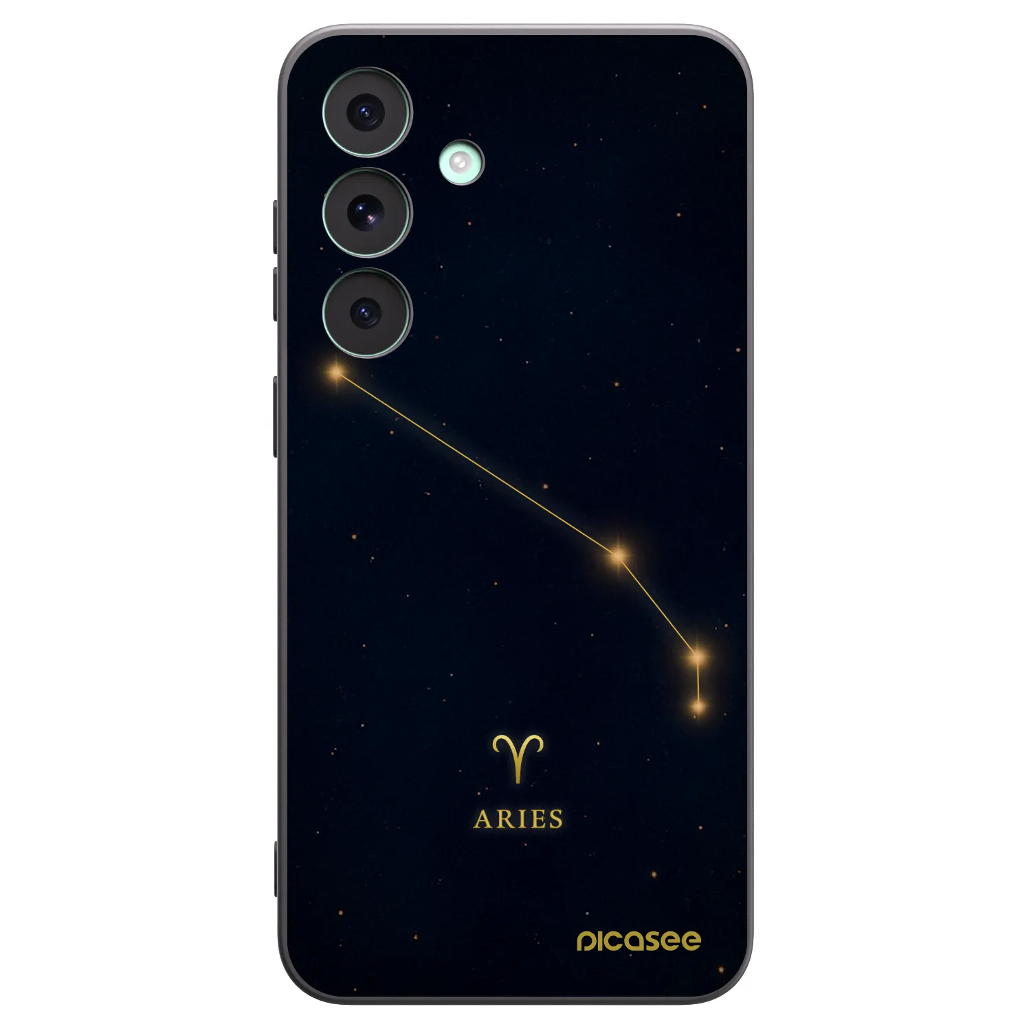 Picasee crna silikonska maskica za Samsung Galaxy S26 FE - ARIES