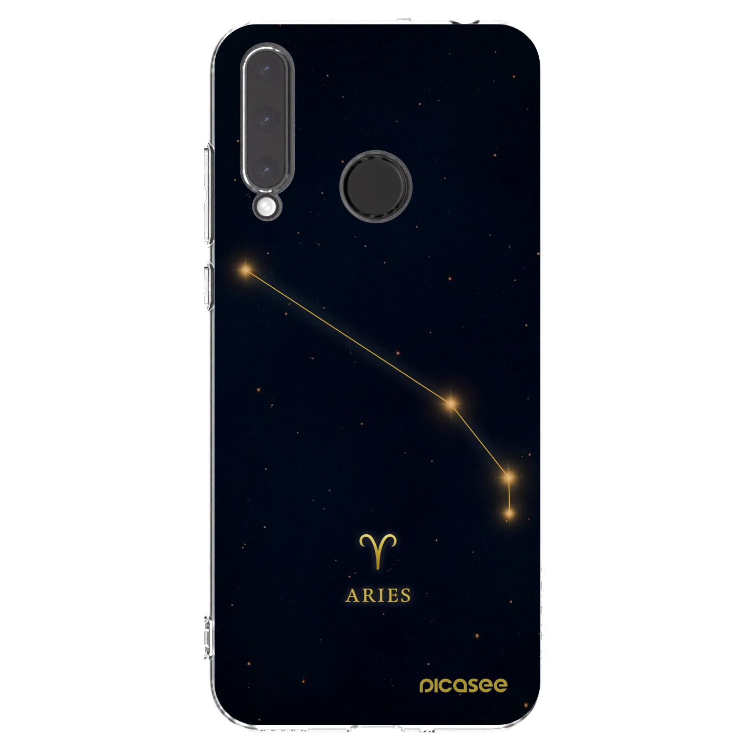 Picasee silikonska prozirna maskica za Honor 20 Lite - ARIES
