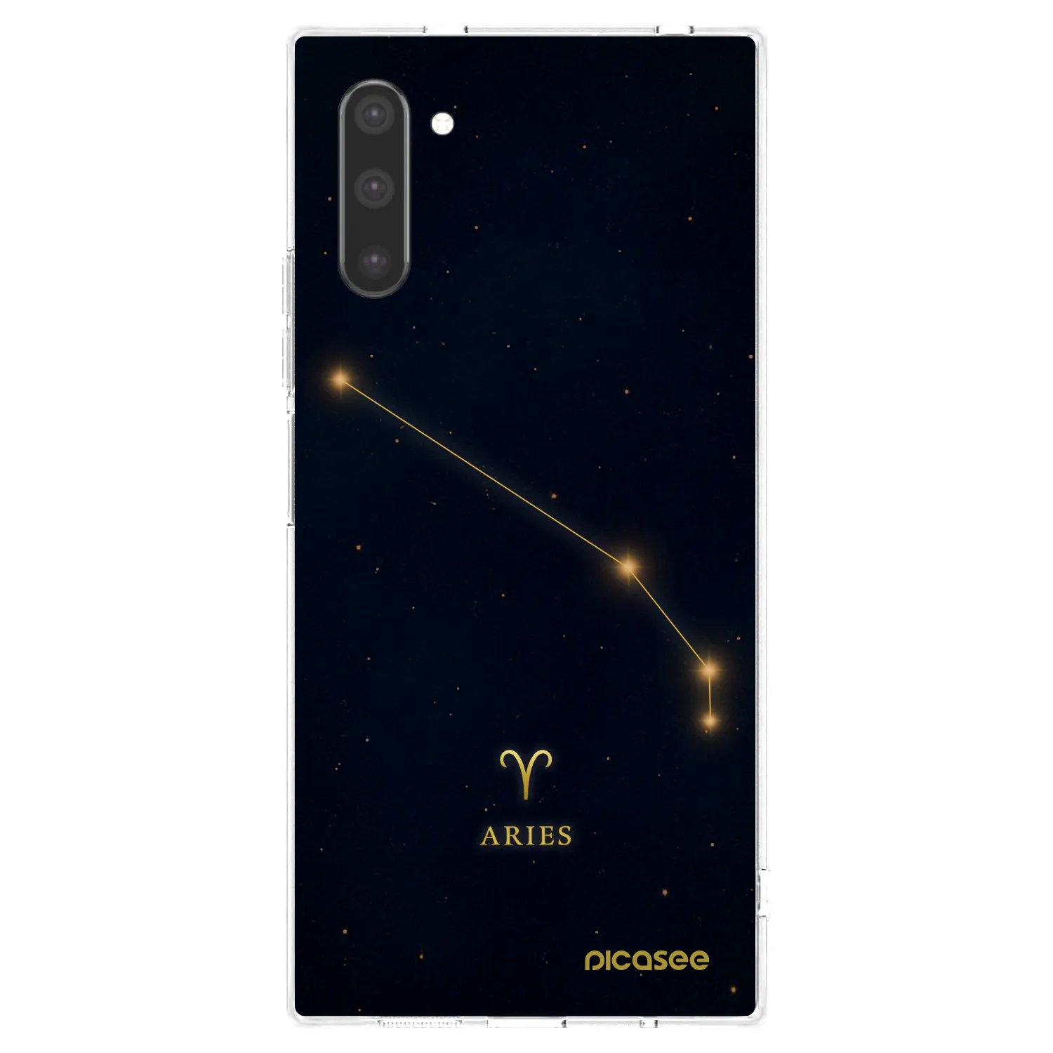 Picasee silikonska prozirna maskica za Samsung Galaxy Note 10 N970F - ARIES