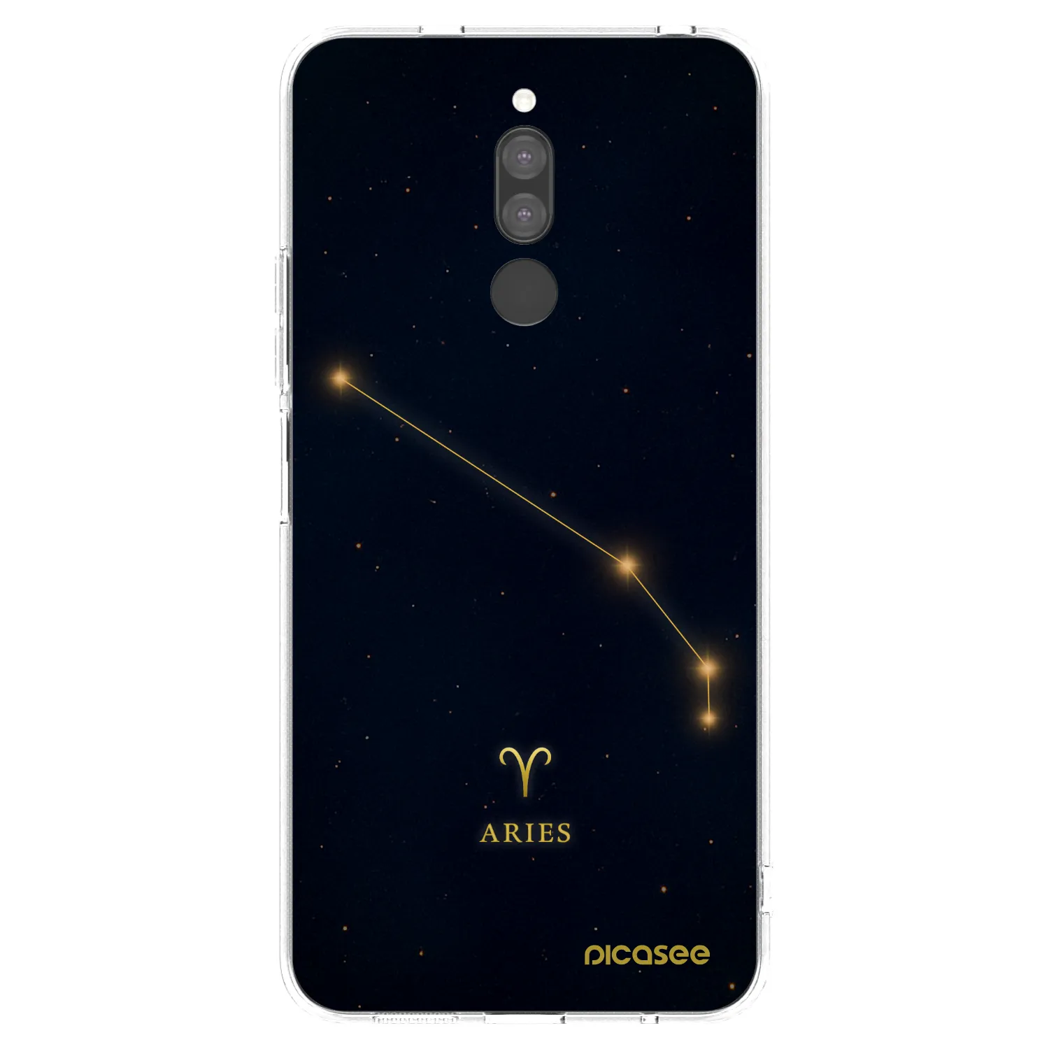 Picasee silikonska prozirna maskica za Xiaomi Redmi 8 - ARIES