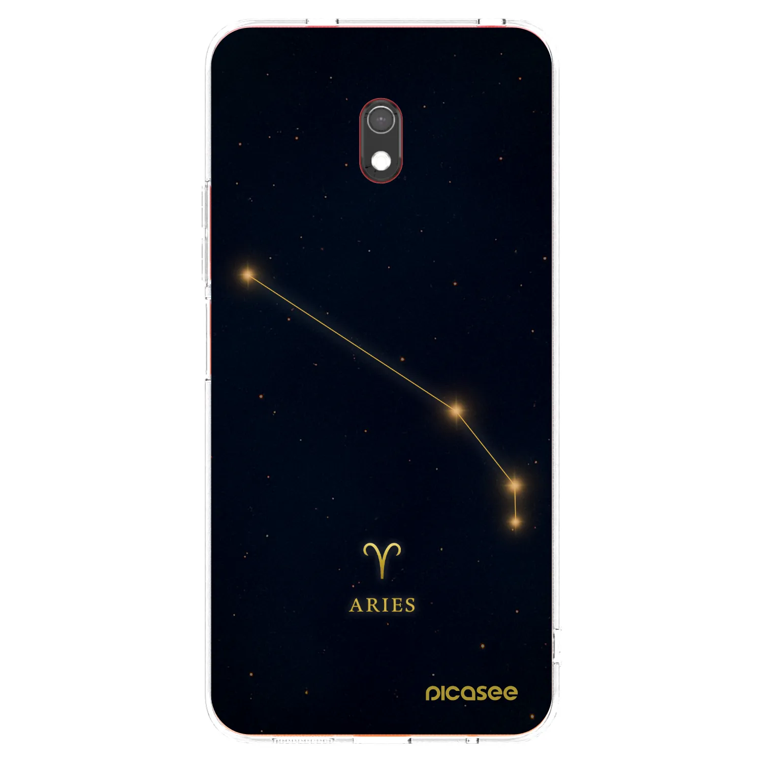 Picasee silikonska prozirna maskica za Xiaomi Redmi 8A - ARIES