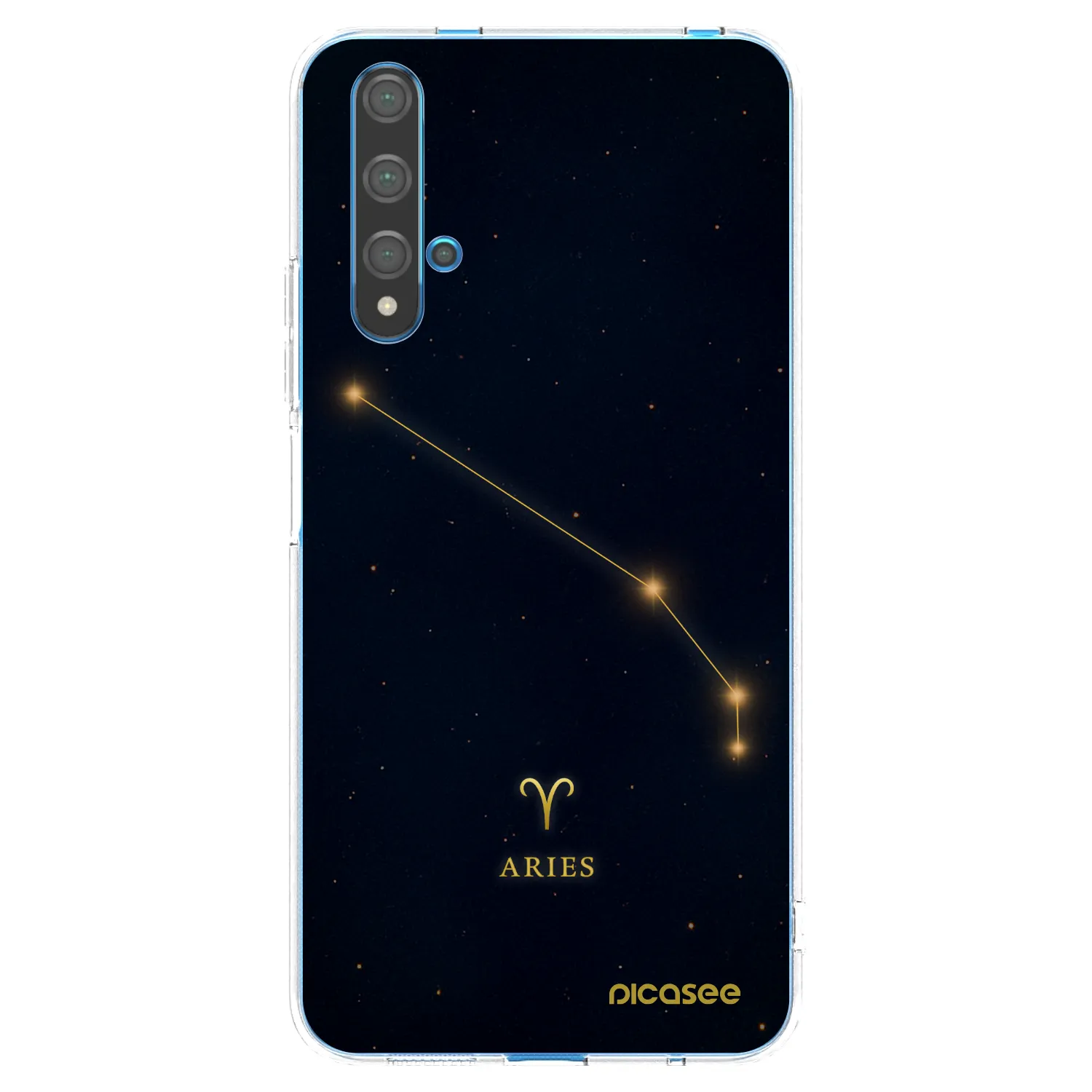 Picasee silikonska prozirna maskica za Huawei Nova 5T - ARIES
