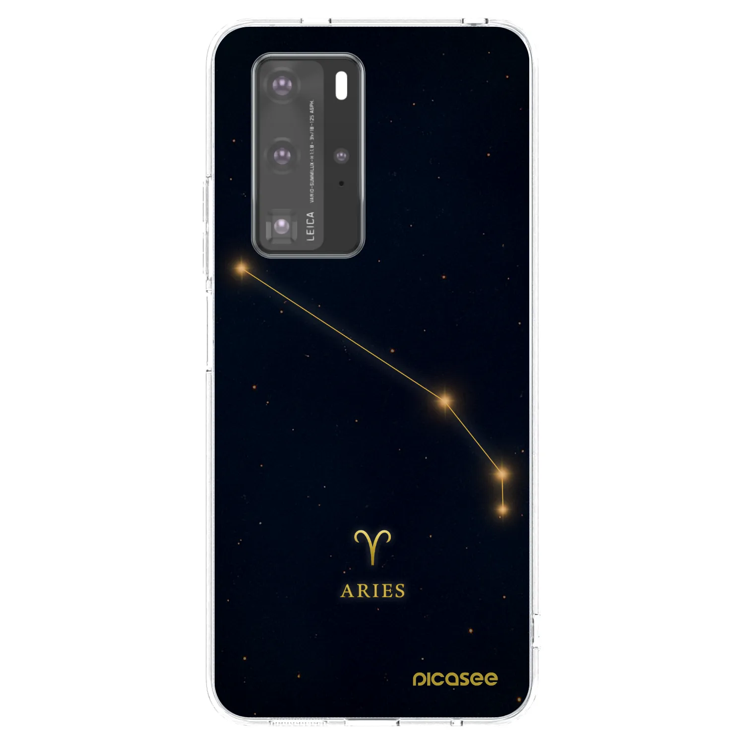 Picasee silikonska prozirna maskica za Huawei P40 Pro - ARIES