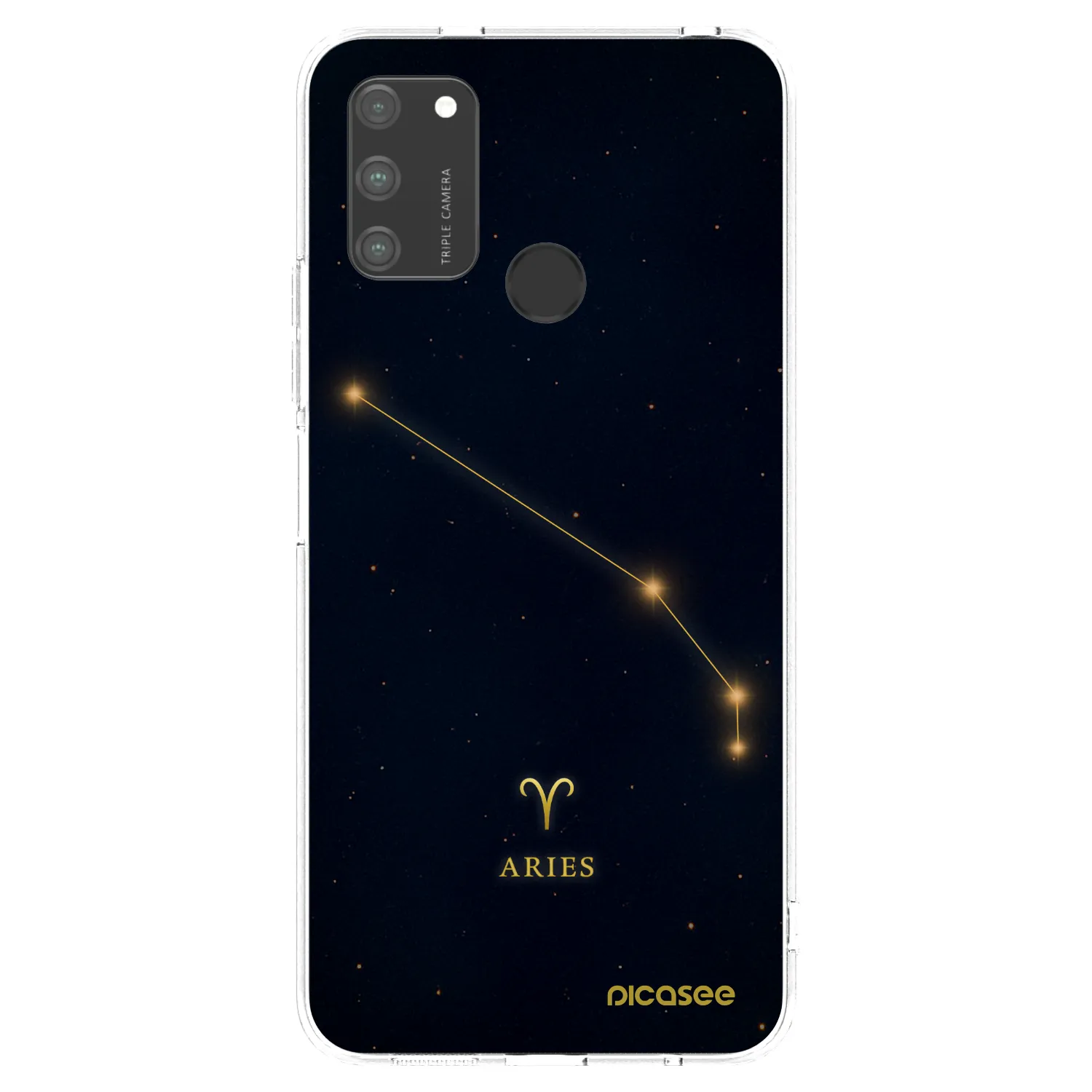 Picasee silikonska prozirna maskica za Honor 9A - ARIES
