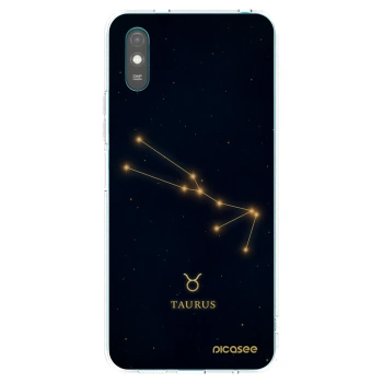 Picasee silikonska prozirna maskica za Xiaomi Redmi 9A - TAURUS