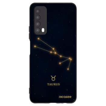 Picasee crna silikonska maskica za Huawei P Smart 2021 - TAURUS