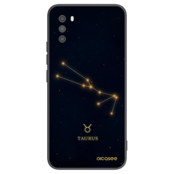 Picasee crna silikonska maskica za Xiaomi Poco M3 - TAURUS