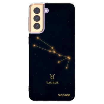 Picasee silikonska prozirna maskica za Samsung Galaxy S21+ 5G G996F - TAURUS