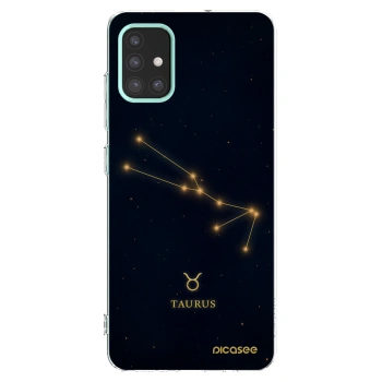 Picasee silikonska prozirna maskica za Samsung Galaxy M31s - TAURUS
