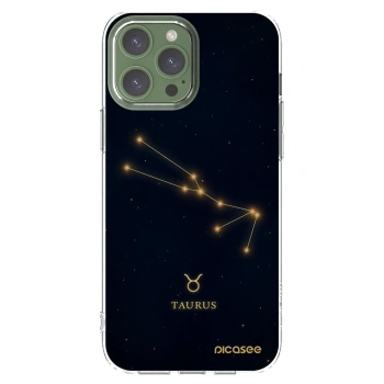 Picasee silikonska prozirna maskica za Apple iPhone 13 Pro Max - TAURUS