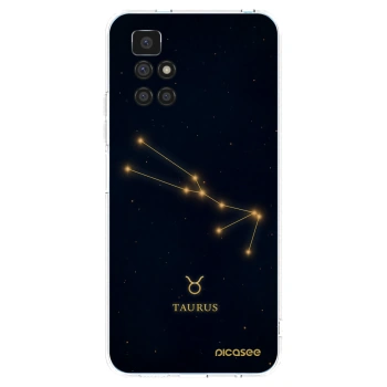 Picasee silikonska prozirna maskica za Xiaomi Redmi 10 - TAURUS