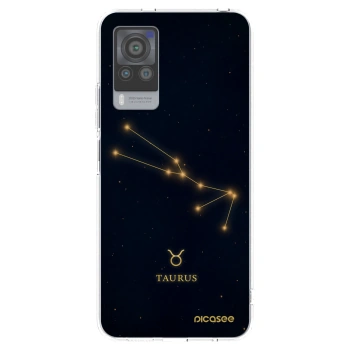 Picasee silikonska prozirna maskica za Vivo X60 Pro 5G - TAURUS