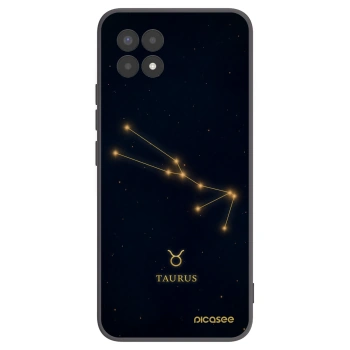 Picasee crna silikonska maskica za Realme 8i - TAURUS