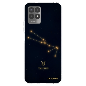 Picasee silikonska prozirna maskica za Realme 8i - TAURUS