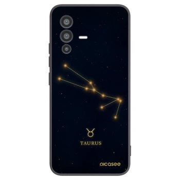 Picasee crna silikonska maskica za Vivo V23 5G - TAURUS