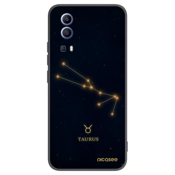 Picasee crna silikonska maskica za Vivo Y52 5G - TAURUS