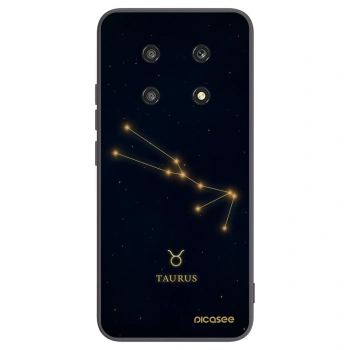 Picasee crna silikonska maskica za Honor Magic4 Lite 5G - TAURUS