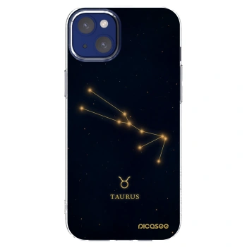 Picasee silikonska prozirna maskica za Apple iPhone 14 Plus - TAURUS