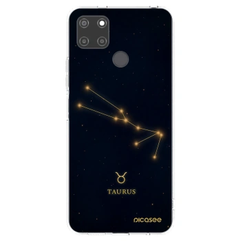 Picasee silikonska prozirna maskica za Realme C21Y - TAURUS