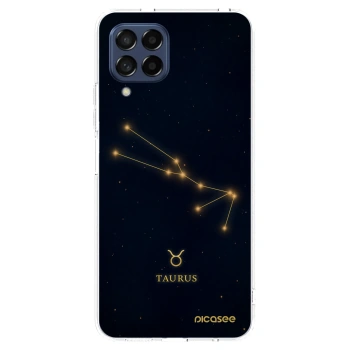Picasee silikonska prozirna maskica za Samsung Galaxy M53 5G - TAURUS